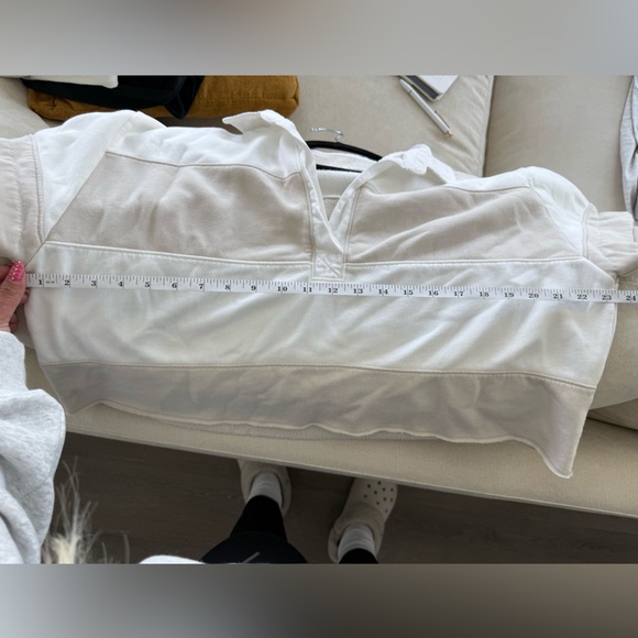 Abercrombie & Fitch White Polo Shirt - Picture 4 of 4